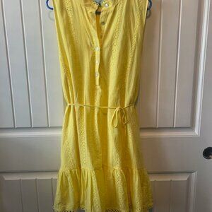 Draper James, Yellow Dress, Size XL